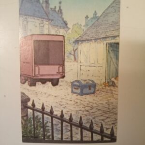 Aristocats No.117 Edgar matkakirstussa