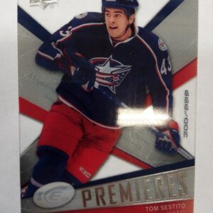 2008-2009 Upper Deck Ice Premieres Tom Sestito /999