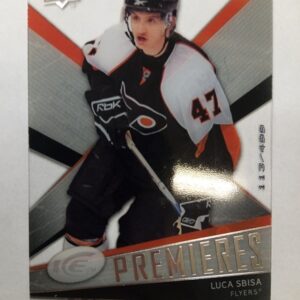 2008-2009 Upper Deck Ice Premieres Luca Sbisa /499