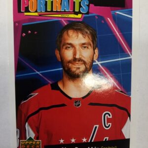 2020-2021 Upper Deck Series 1 Portraits Alex Ovechkin