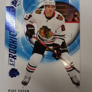 2020-2021 UD SP Rookie Authentics Pius Suter