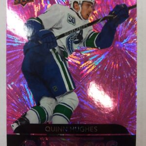 2020-21 UD Dazzlers purple Quinn Hughes