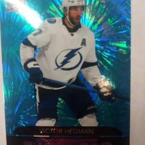 2020-21 UD Dazzlers blue Victor Hedman