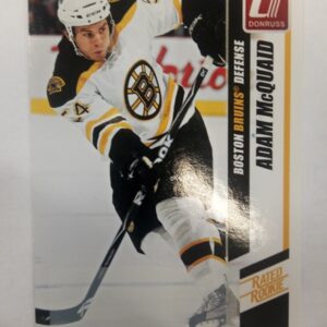 2010-2011 Panini Donruss Rated Rookie Adam McQuaid
