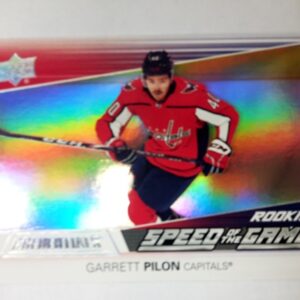 2021-22 Upper Deck Credentials Speed of the Game Rookie Garrett Pilon