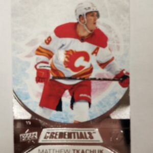 2021-22 Upper Deck Credentials Matthew Tkachuk