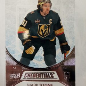 2021-22 Upper Deck Credentials Mark Stone