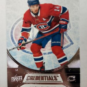 2021-22 Upper Deck Credentials Nick Suzuki
