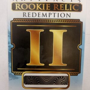 2023-24 Upper Deck Artifacts Rookie Relic Redemption GOLD Jersey
