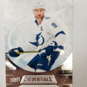 2021-22 Upper Deck Credentials Steven Stamkos