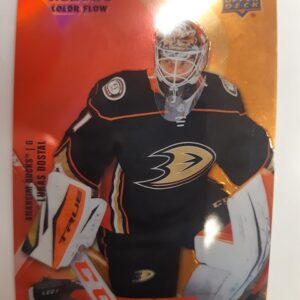 2022-23 Allure Color Flow Red-Orange Lukas Dostal