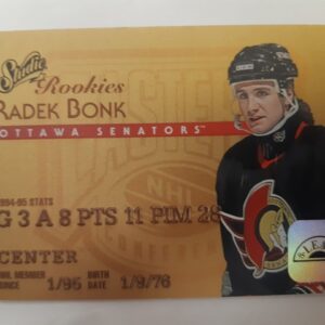 1995-96 Leaf Studio Rookies Radek Bonk