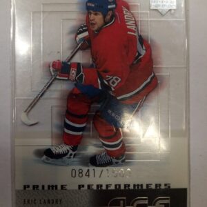 2000-2001 Upper Deck ICE Prime Performers Eric Landry /1500