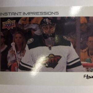 2022-2023 Upper Deck Series 2 Instant Impressions Flower Marc-Andre Fleury