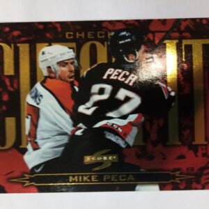 1997-1998 Pinnacle Score check it Mike Peca