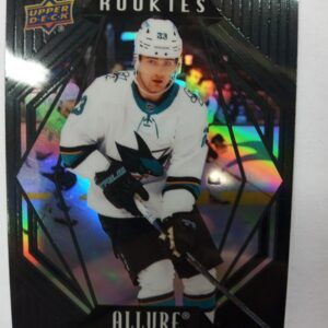 2022-2023 Upper Deck Allure Rookies Black Rainbow Thomas Bordeleau