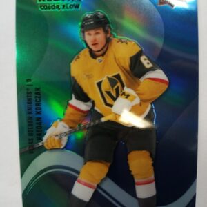 2022-2023 Upper Deck Allure Color Flow Green-Blue Kaedan Korczak