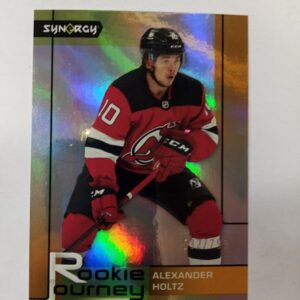 2021-22 UD synergy Rookie journey Alexander holtz