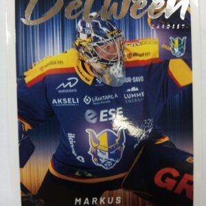2023-2024 Cardset SM-Liiga the Pipes Between Markus Ruusu