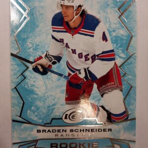 2022-2023 Upper Deck Ice Rookie Braden Schneider