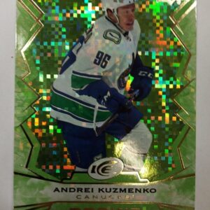 2022-2023 Upper Deck Ice Green Rookie Andrei Kuzmenko