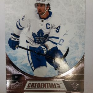 2021-2022 Upper Deck Credentials John Tavares