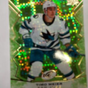 2022-2023 Upper Deck Ice Green Timo Meier