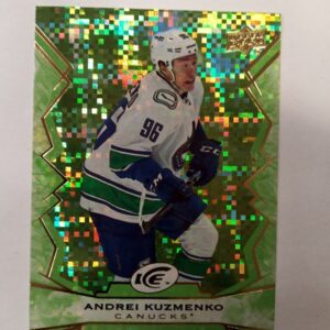 2022-2023 Upper Deck Ice rookie green Andrei Kuzmenko