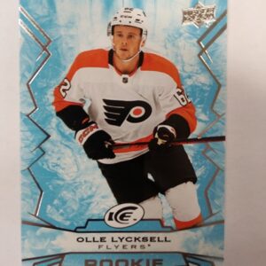 2022-2023 Upper Deck Ice rookie Olle Lycksell