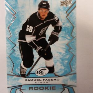 2022-2023 Upper Deck Ice rookie Samuel Fagemo