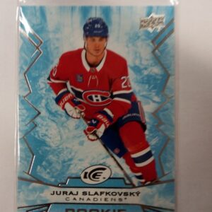 2022-2023 Upper Deck Ice rookie Juraj Slafkovsky