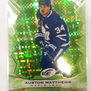 2022-2023 Upper Deck Ice green Auston Matthews
