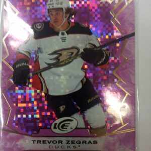 2022-2023 Upper Deck Ice 'purple Trevor Zegras