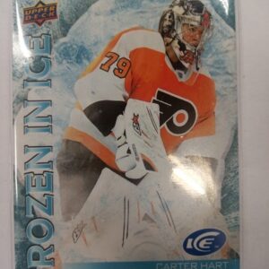 2022-2023 Upper Deck Ice Frozen in Ice not open Carter Hart