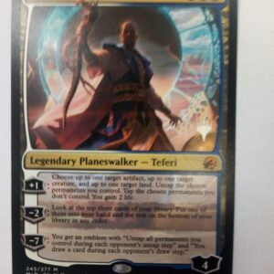 MtG Midnight Hunt Teferi, Who Slows the Sunset