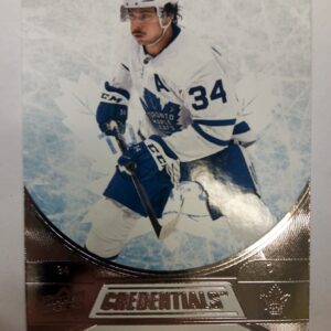 2021-2022 Upper Deck Credentials Auston Matthews