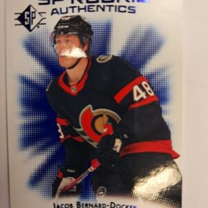 2021-22 SP Rookie Authentics Jacob Bernard-Docker RC