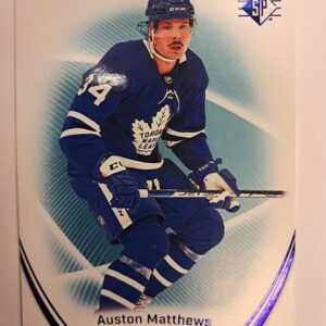 2021-22 SP blue Auston Matthews