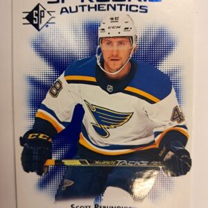 2021-22 SP Rookie Authentics Scott Perunovich RC