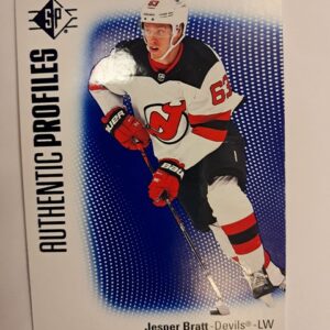 2021-22 SP Authentic Profiles Jesper Bratt
