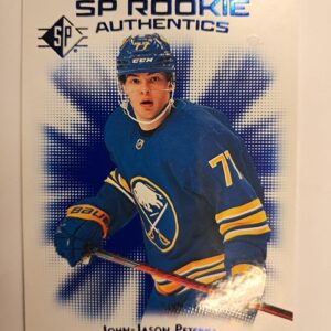 2021-22 SP Rookie Authentics John-Jason Peterka RC