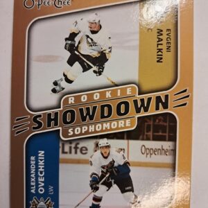 2006-07 O-Pee-Chee Rookie Sophomore Showdown Evgeni Malkin Alexander Ovechkin