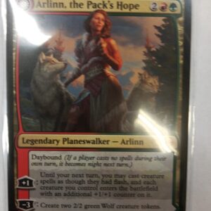MtG Innistrad: Midnight Hunt - Singles Arlinn, the Pack's Hope // Arlinn, the Moon's Fury