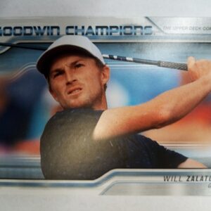 2023 Upper Deck Goodwin Champions Golf Will Zalatoris