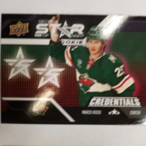 2022-2023 Upper Deck Credentials Second Star of the Night Rookie Marco Rossi