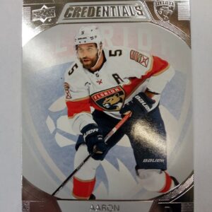 2022-2023 Upper Deck Credentials Aaron Ekblad