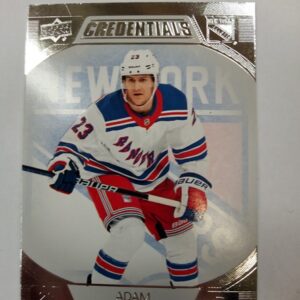 2022-2023 Upper Deck Credentials Adam Fox