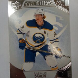 2022-2023 Upper Deck Credentials Rasmus Dahlin