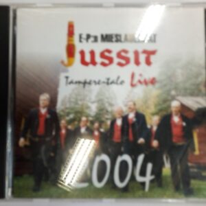 CD E-P:n Mieslaulajat Jussit Tamperetalo Live 2004