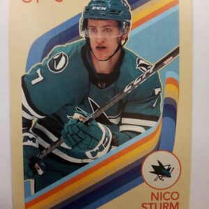 2023-2024 Upper Deck O-Pee-Chee Nico Sturm